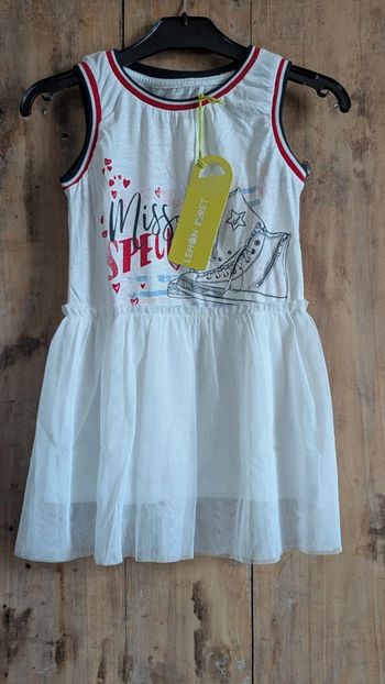 Robe Lemon Beret tulle 8-9 ans