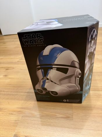 Casque de soldat clone de la 501e Légion de Star Wars