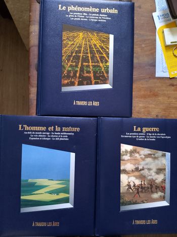 Lot de 3 Encyclopédies