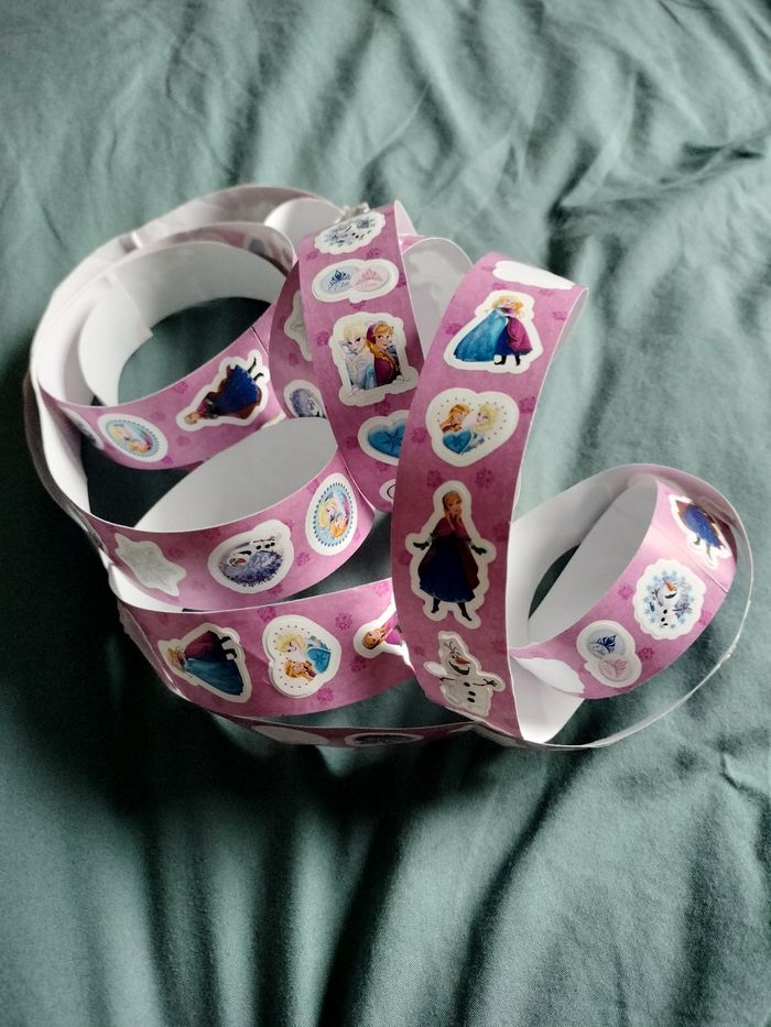 Stickers la reine des neiges