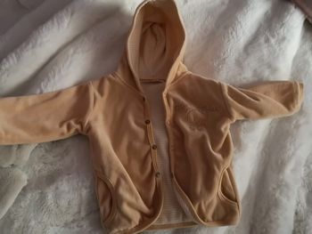 Veste gilet capuche ourson