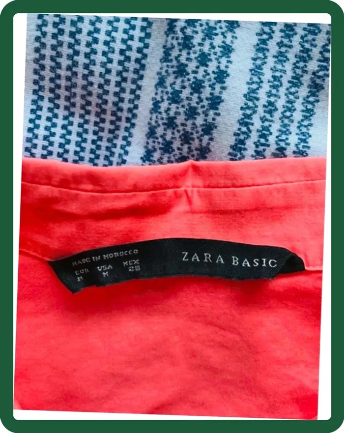 Superbe chemise été Oversize couleur Corail T/M - photo numéro 4