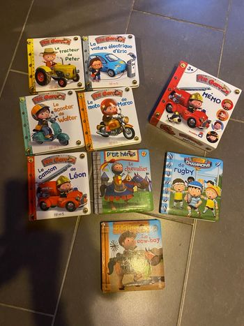 Livres p’tit garçon et jeux 
