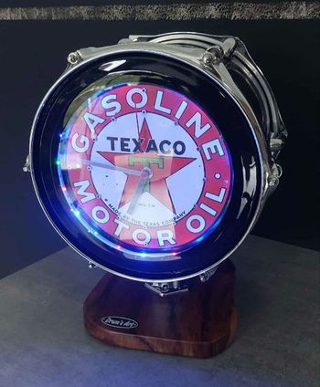 Horloge fût Alto Texaco