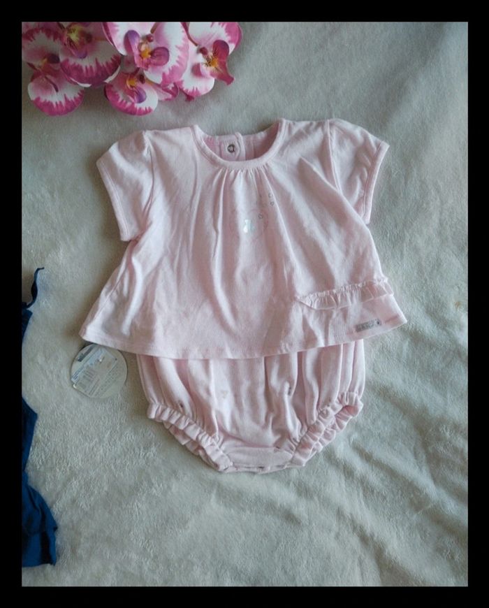 Lot de 2 barboteuses neuves taille 6 mois - photo numéro 6