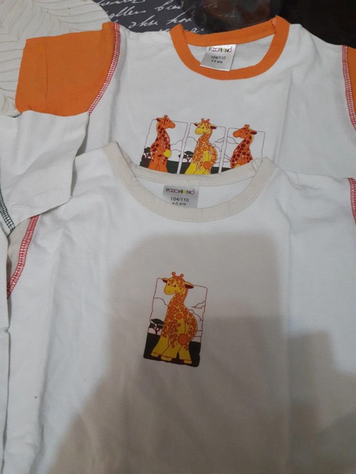 Lot de 3 t-shirt pocopiano neufs