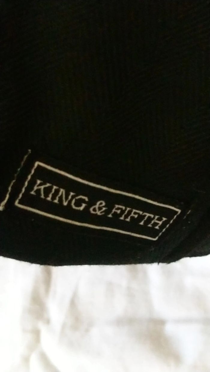 Casquette noir King et fifth taille ajustable - photo numéro 8