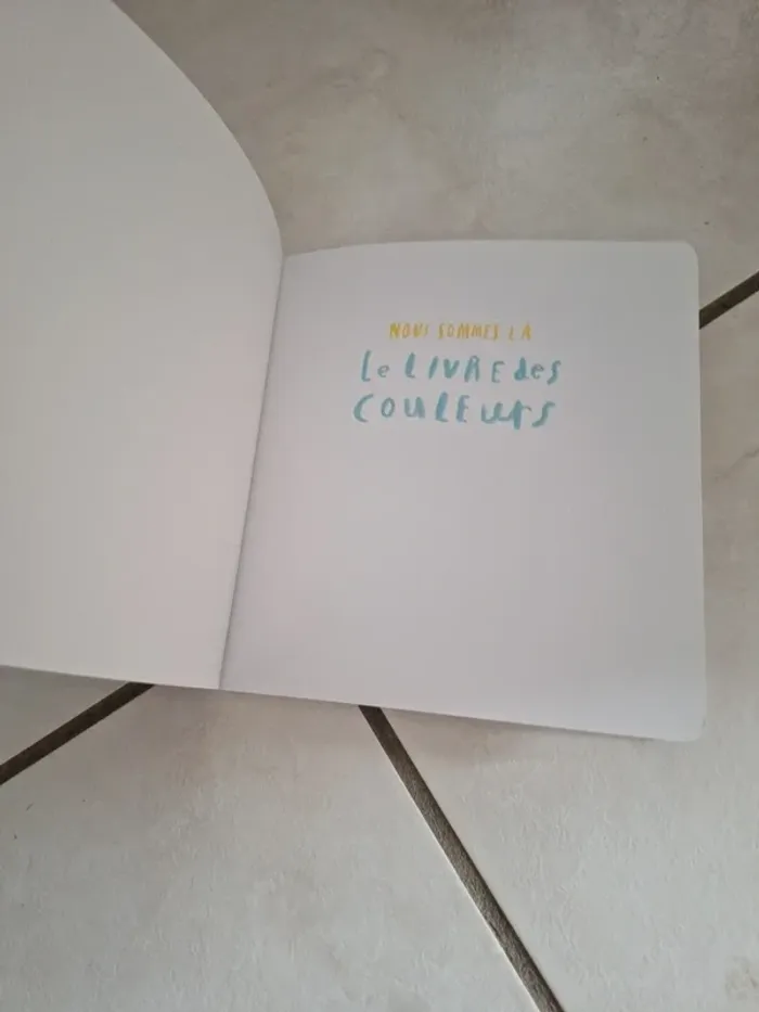 Livre "le livre des couleurs" de olivier jeffers - photo numéro 3