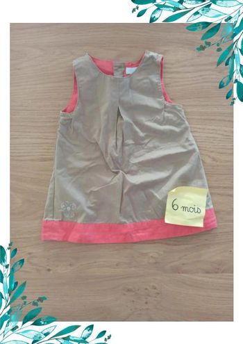Robe fille bébé 6 mois