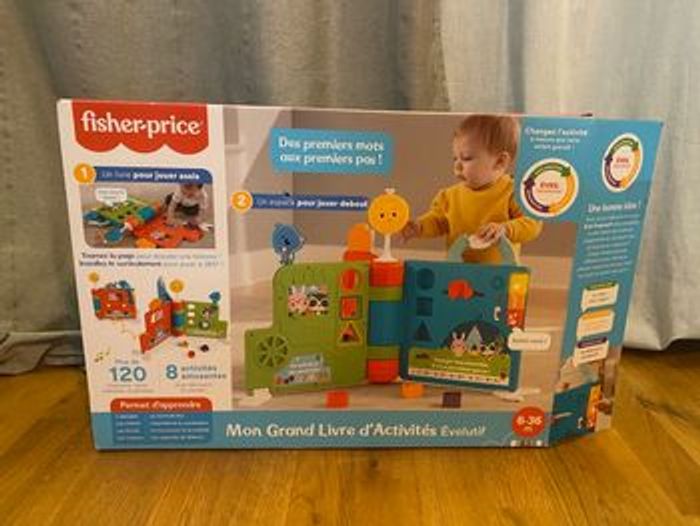 Mon grand livre d’activités évolutif Fisher Price - photo numéro 2