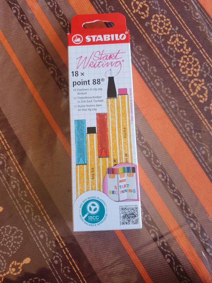Lot 18 stabilo pen 88 - photo numéro 2