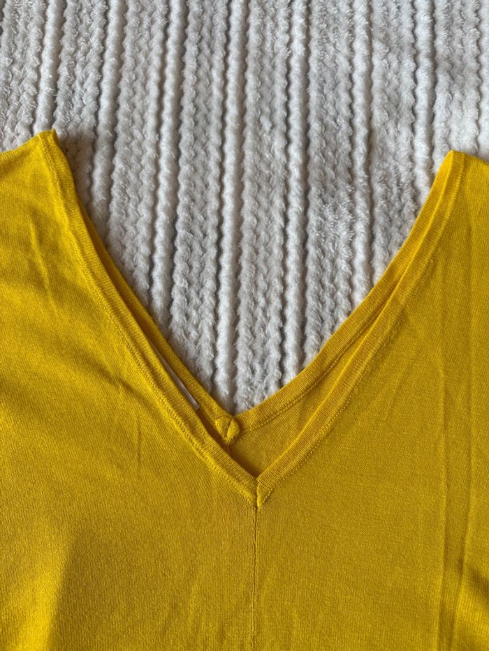 Pull moutarde Promod / Taille M - photo numéro 5