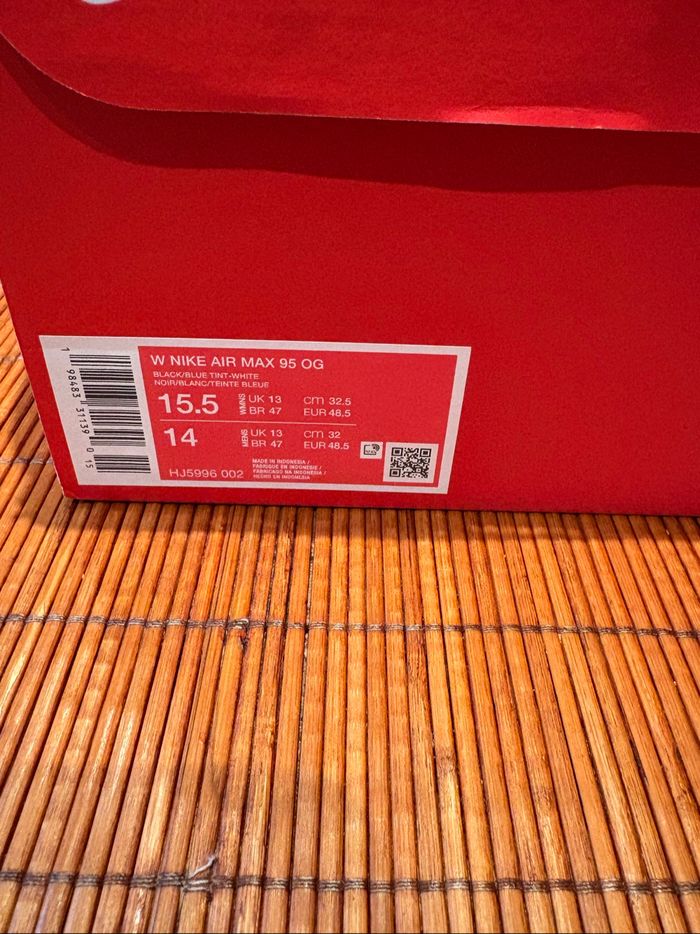 Nike air max 95 OG blue tint - photo numéro 8