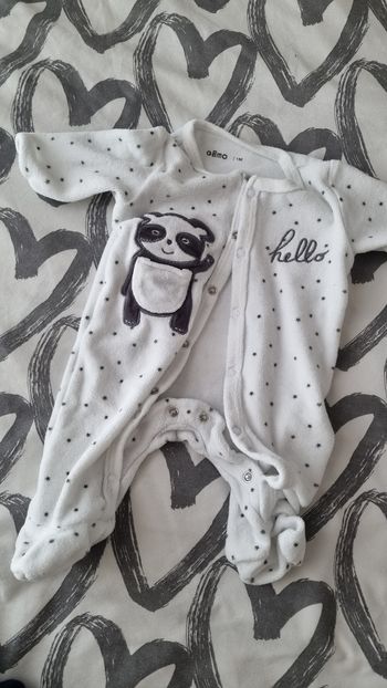 Pyjama 1 mois