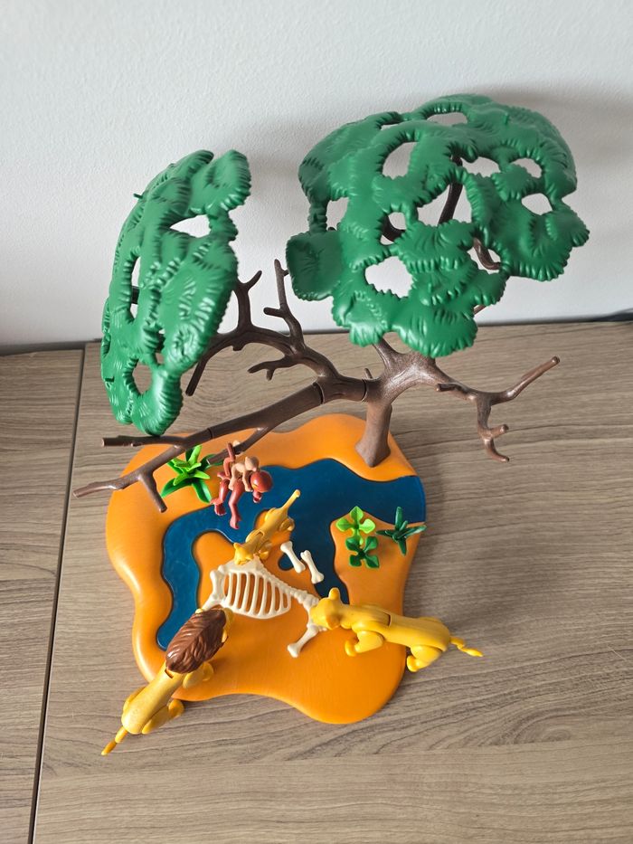 Petit lot de playmobil, les lions dans la savane - photo numéro 2