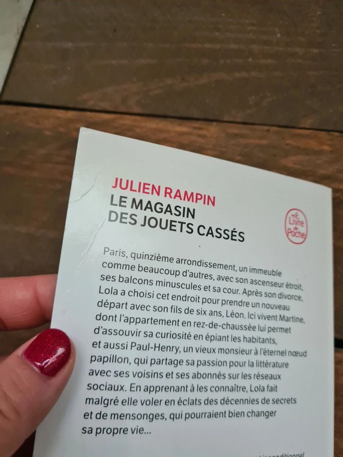 Le magasin des jouets cassés - Julien Rampin format poche - photo numéro 4