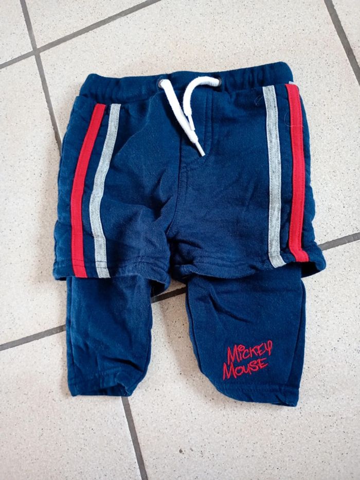 Pantalon short 6 mois mickey orchestra