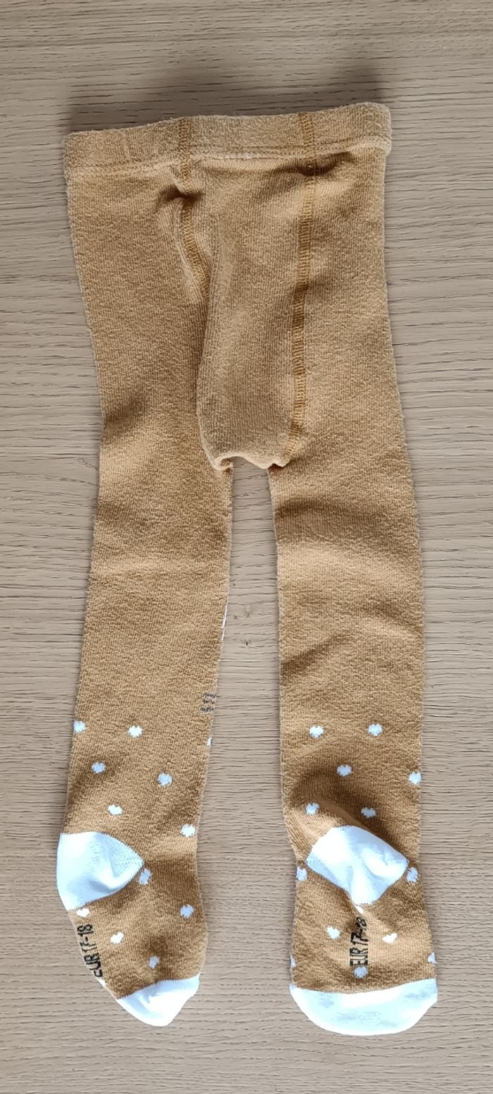 LOT : 3 paires de collants Kiabi 6-9 mois taille 17-18 fille - photo numéro 4
