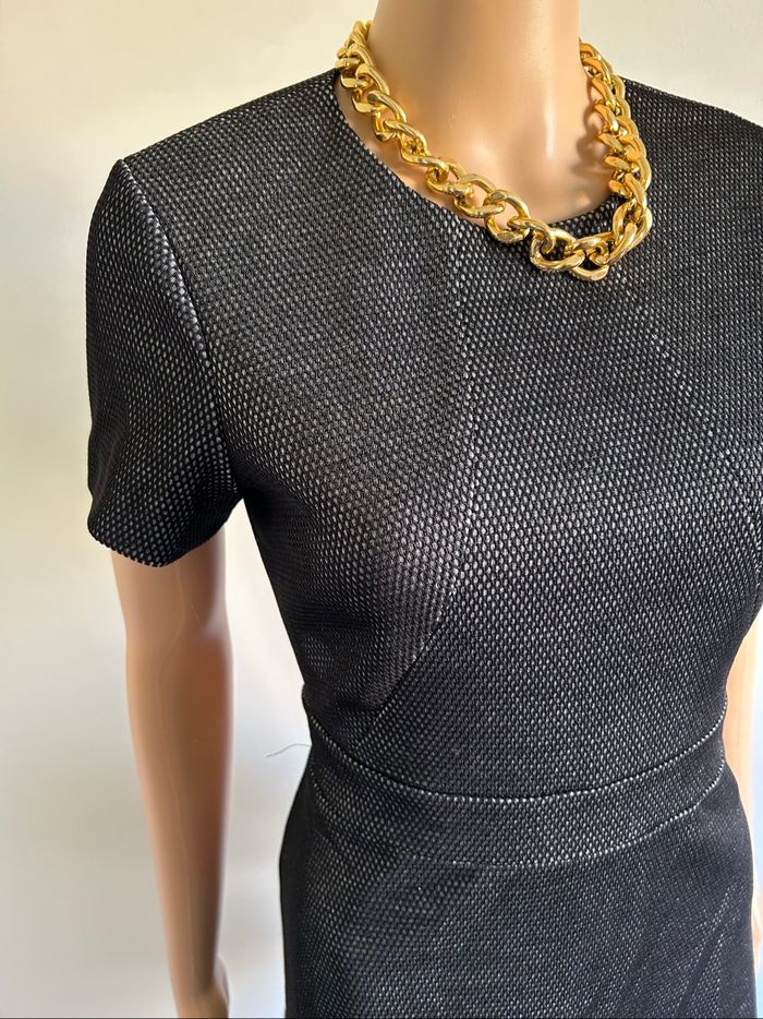 Robe grise et noire à manches courtes Morgan taille 40 jamais portée - photo numéro 4