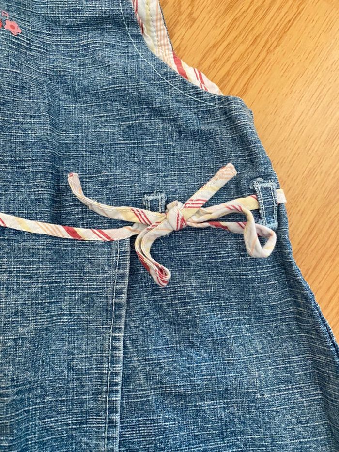 Robe longue en jean cadet rousselle 18 mois - photo numéro 2