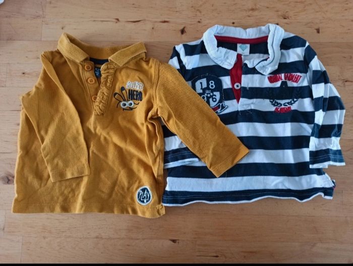 Polo manche longue bébé