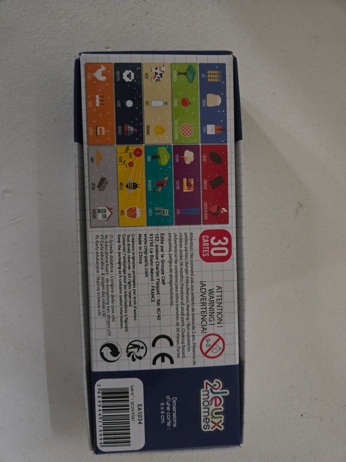 Flash cards montessori - photo numéro 2