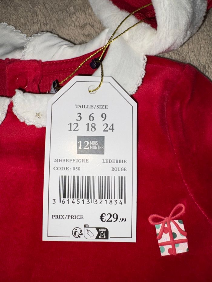 Pyjama/grenouillère 12 mois Sergent Major neuf - photo numéro 9