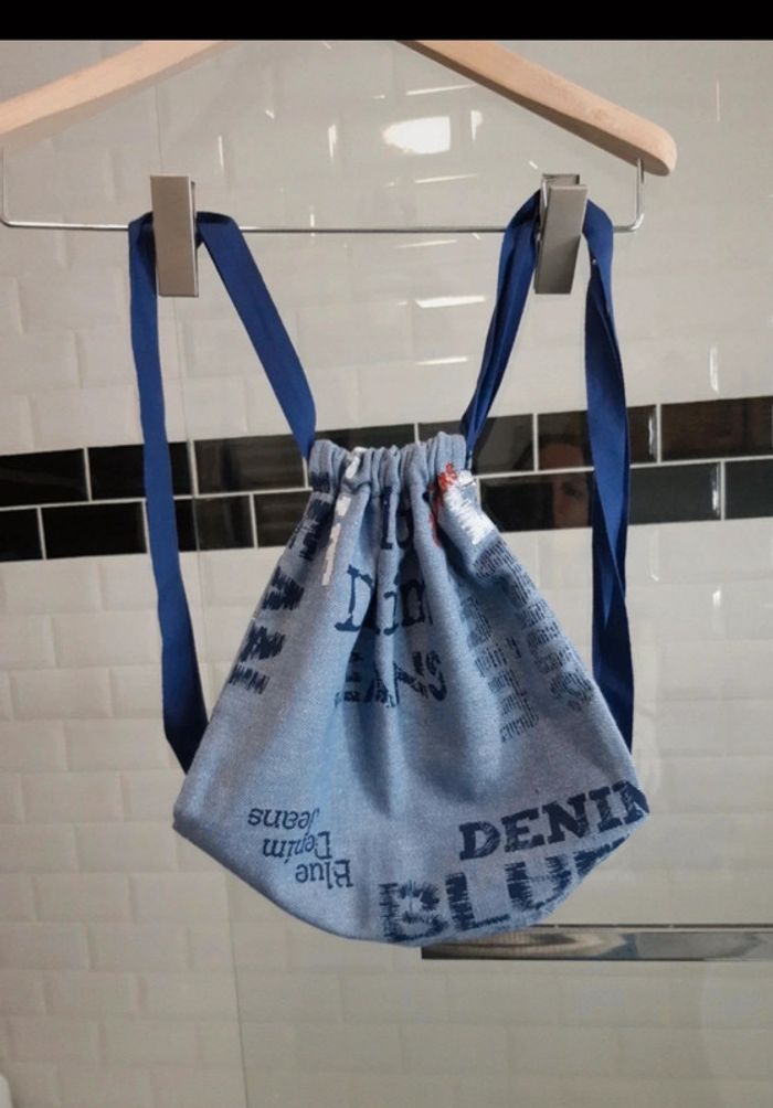 🙂 sac a dos enfants en tissu neuf 🙂 - photo numéro 3