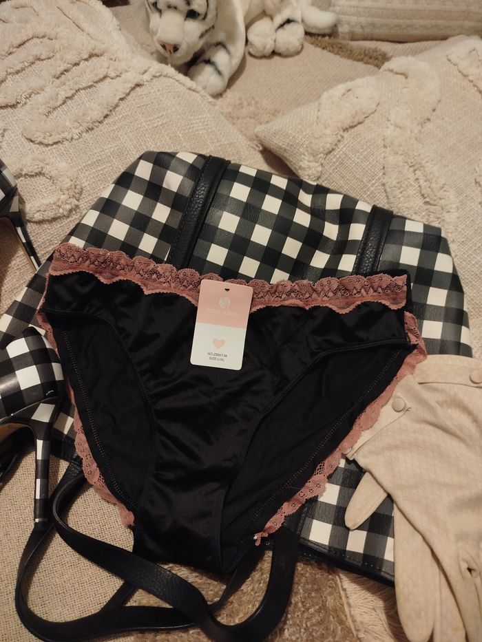 Culotte satiné L/XL Rosa junio - photo numéro 5
