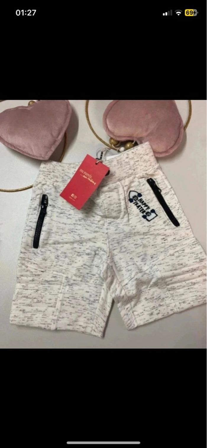 Short garçon - neuf - DPAM - Taille 3 ans