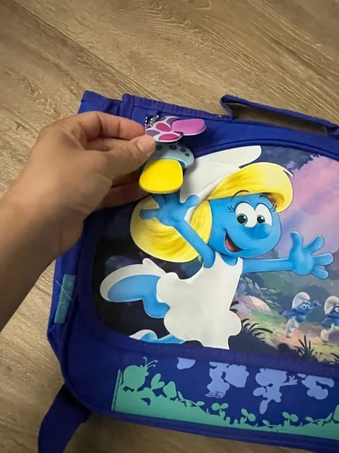 Cartable Schtroumpfs 💫 - photo numéro 3