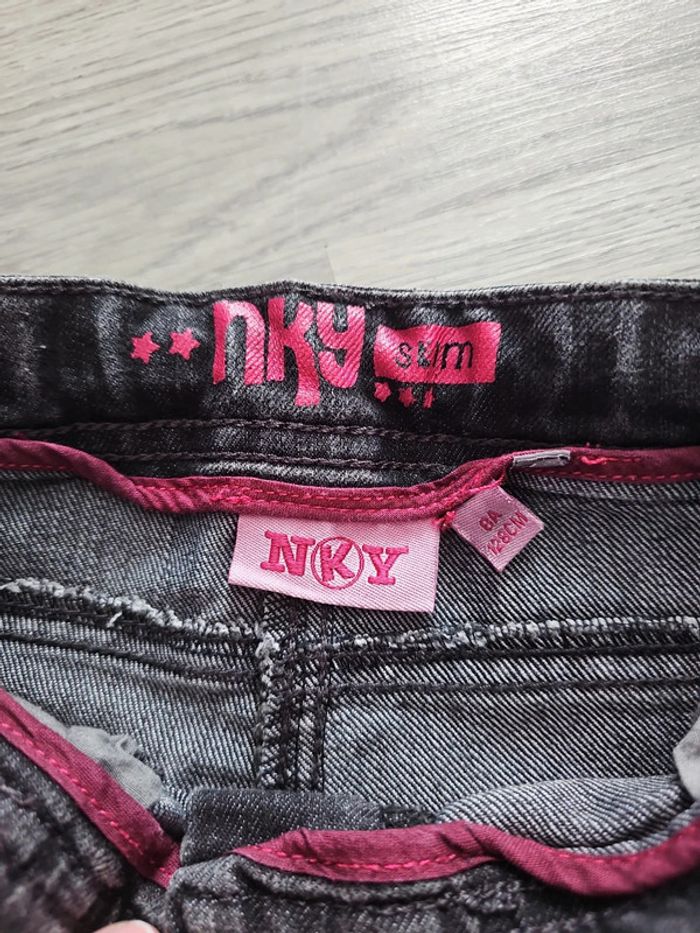Jeans slim fille 8 ans - photo numéro 4