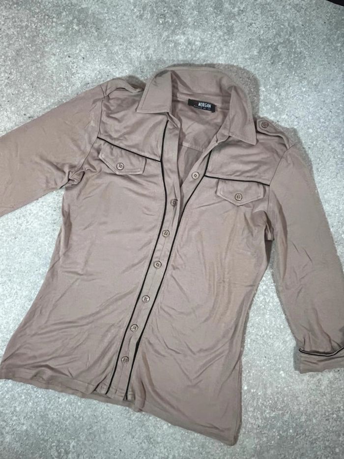🌟 Chemise Morgan Beige taille 36 🌟 - photo numéro 2