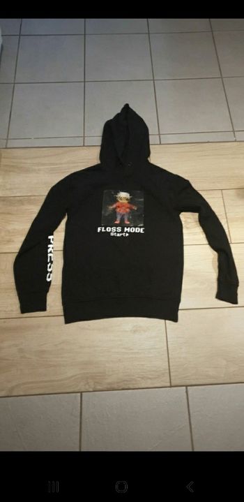 Sweat capuche garçon h&m 10/12 ans