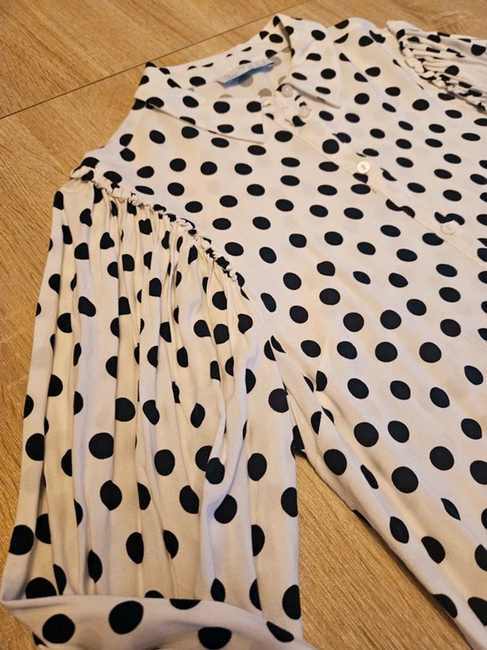 Blouse à pois - photo numéro 3
