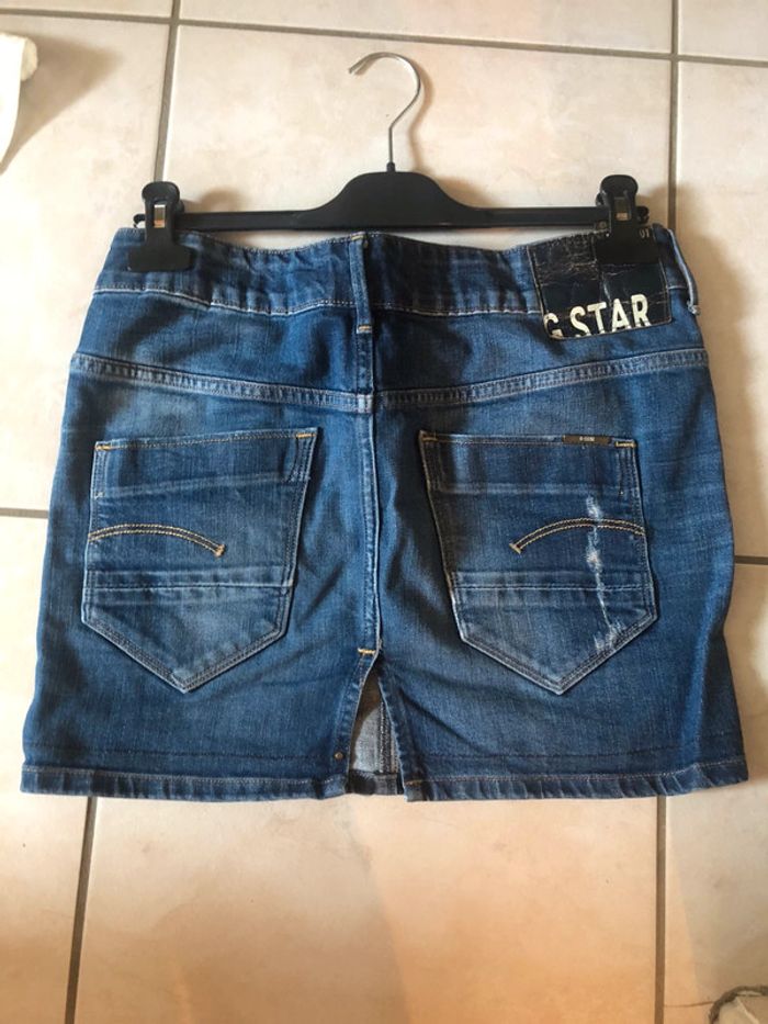 Jupe en jean g-star - photo numéro 3