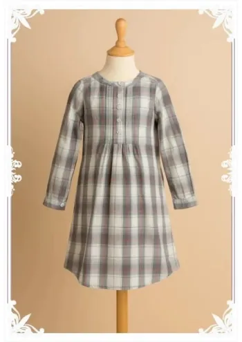 👗 Robe à carreaux fille – Taille 12 ans – Verbaudet
