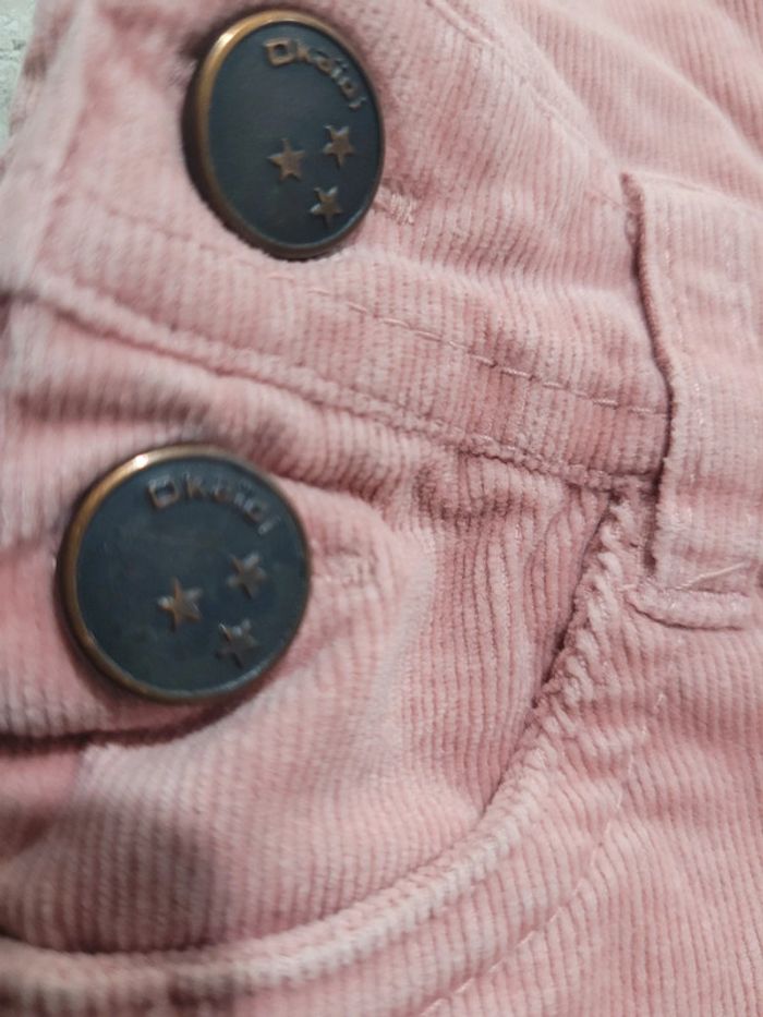 Salopete robe en velours - photo numéro 3