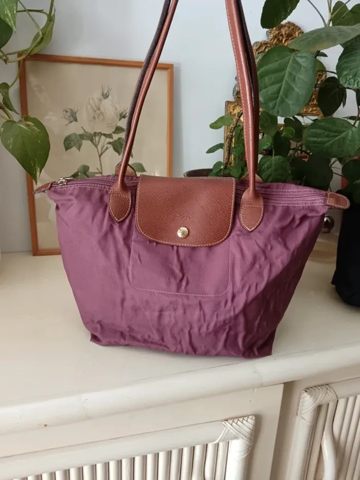 Pliage Longchamp violet taille M - photo numéro 2