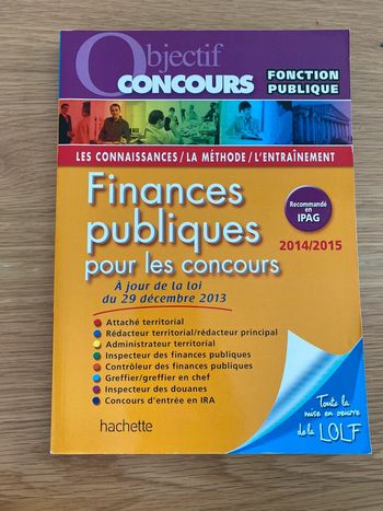 Finances publiques concours