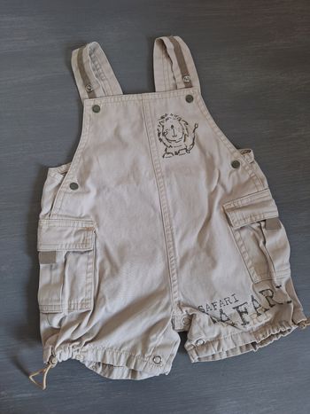 Salopette beige