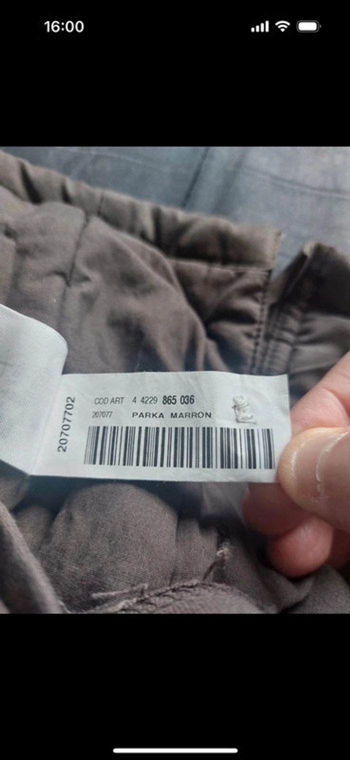 Manteau  Cyrillus taille 36 mois - photo numéro 7