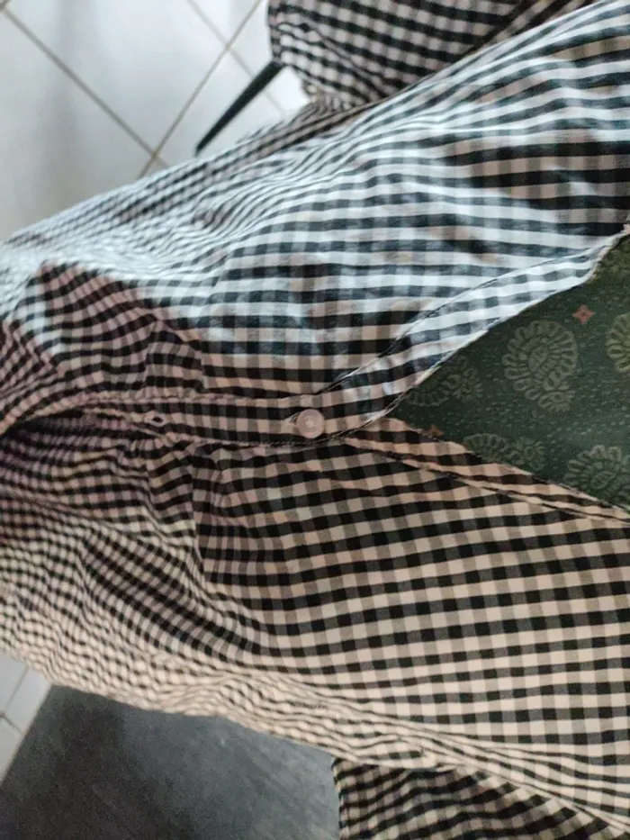 Chemise pied de poule taille 56 - photo numéro 7