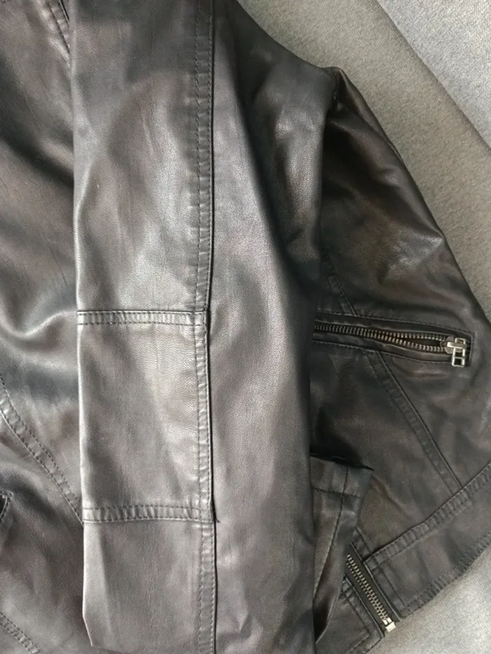 Veste simili cuir - photo numéro 2