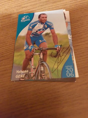 Coureurs cyclismes yohann gene 