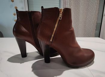 Bottines marron