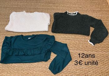 Lot pulls pour filles