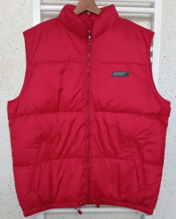 Doudoune sans manche rouge Lotto Taille XL - photo numéro 2