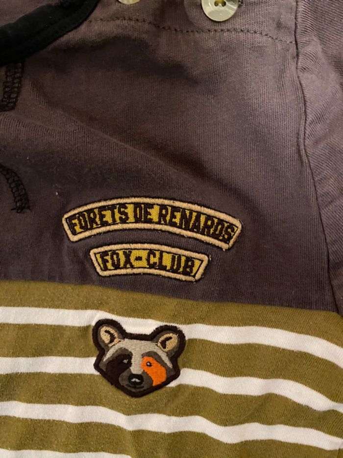 T-shirt DPAM forêts de renard fox club - photo numéro 4