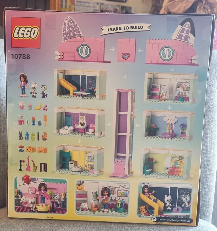 Lego gabby's dollhouse la maison magique 10788 - photo numéro 2